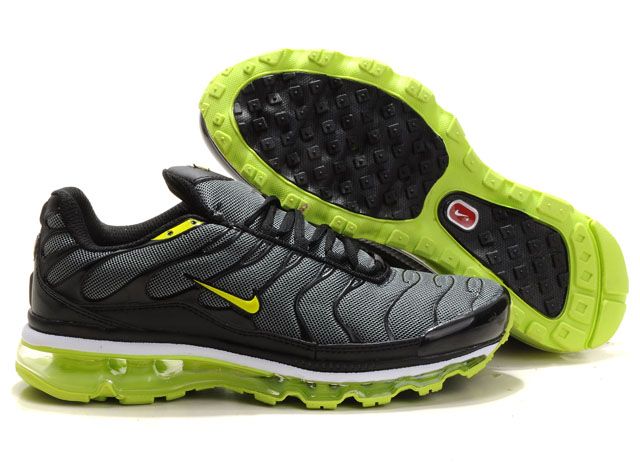 New Men'S Nike Air Max Tn Black/Greenyellow